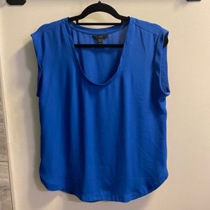 Blue J.Crew blouse